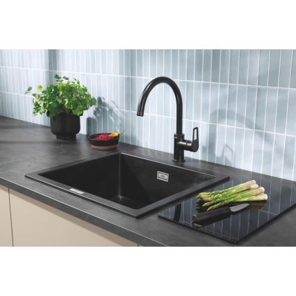 GROHE 40786K00 - Tagliere in vetro 450 × 240 × 19 mm nero