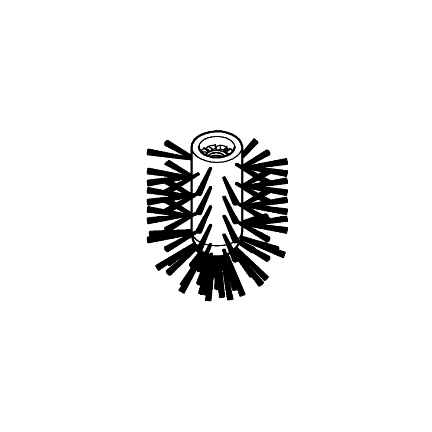 GROHE 40791001 - Spazzola di ricambio ESSENTIALS bianca