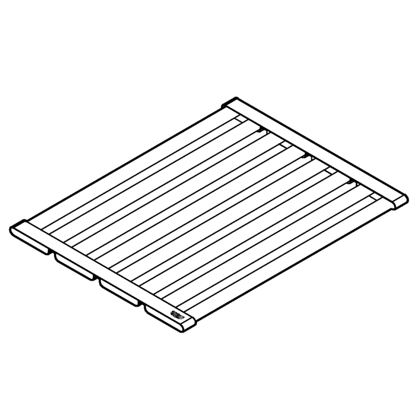 GROHE 40856SD0 - Gocciolatoio 450 × 348 mm, acciaio inox spazzolato