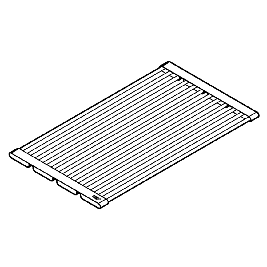 GROHE 40858SD0 - Scolapiatti 500 × 288 mm in acciaio inox