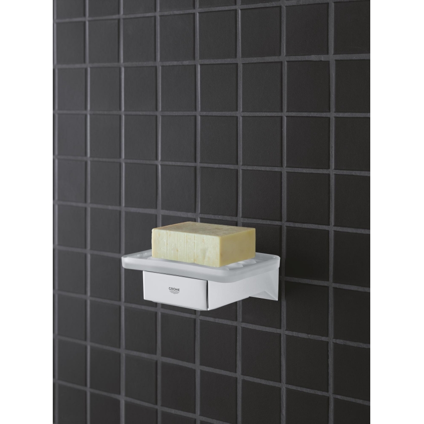 GROHE 40865000 - Supporto SELECTION CUBE in cromo lucido