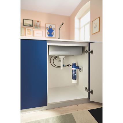 GROHE 40875000 - Kit di avviamento filtro BLUE, cromo lucido