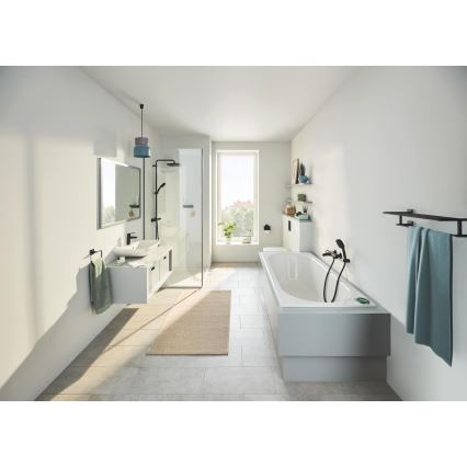 GROHE 409752430 - Porta asciugamani START CUBE 18,8 x 13,8 cm nero