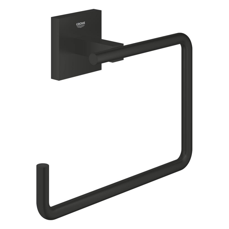 GROHE 409752430 - Porta asciugamani START CUBE 18,8 x 13,8 cm nero