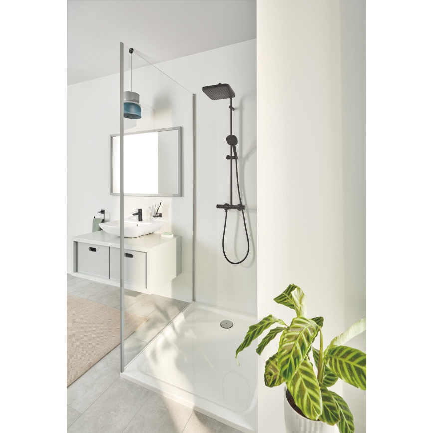 GROHE 409752430 - Portasciugamani START CUBE 18,8 x 13,8 cm nero