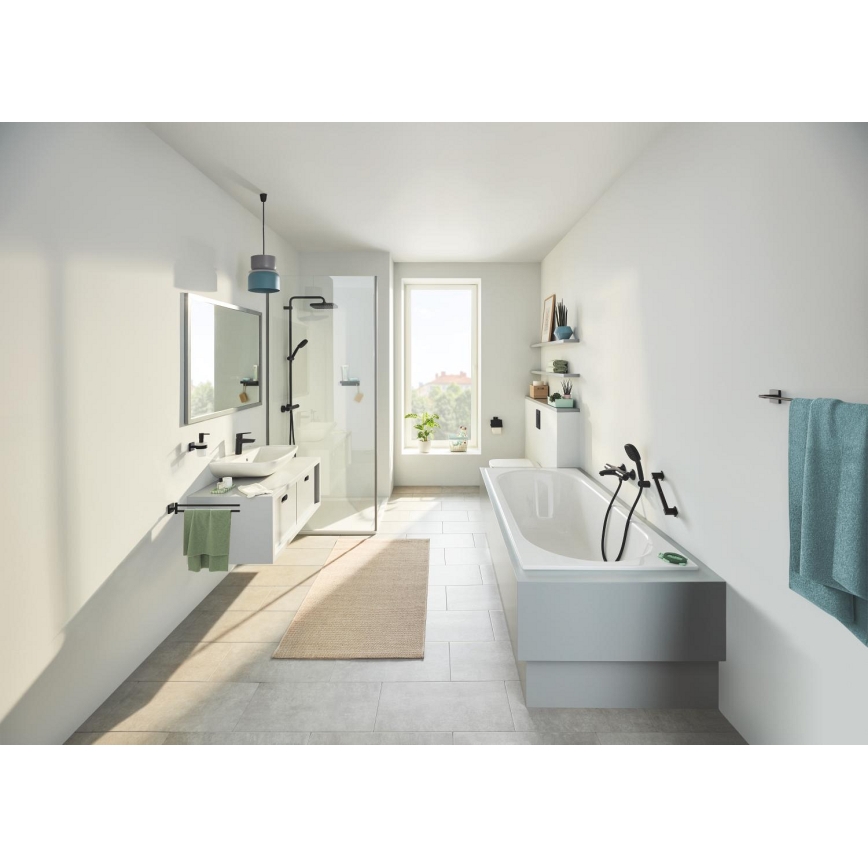 GROHE 409762430 - Porta asciugamani START CUBE 438 mm nero