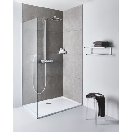 GROHE 41038000 - Piatto doccia angolare SELECTION cromo lucido