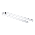 GROHE 41059000 - Porta asciugamani doppio SELECTION 411 mm, cromato lucido