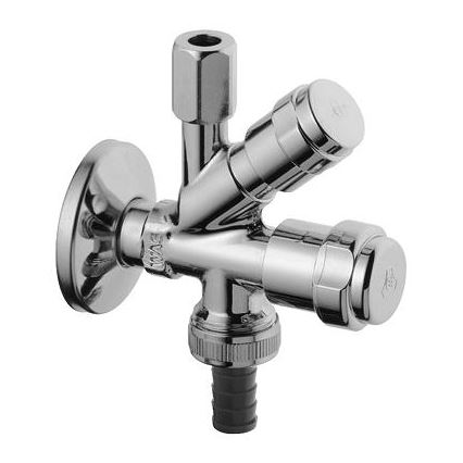 GROHE 41073000 - Valvola d'angolo combinata WAS 12” × 38” cromo lucido