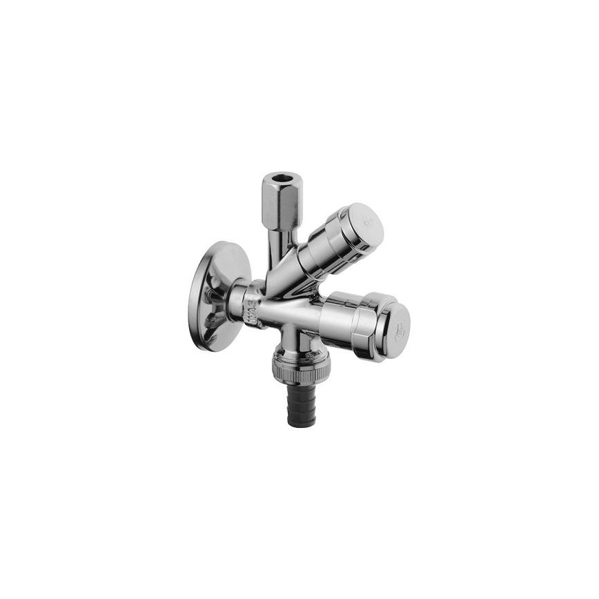 GROHE 41073000 - Valvola d'angolo combinata WAS 12” × 38” cromo lucido