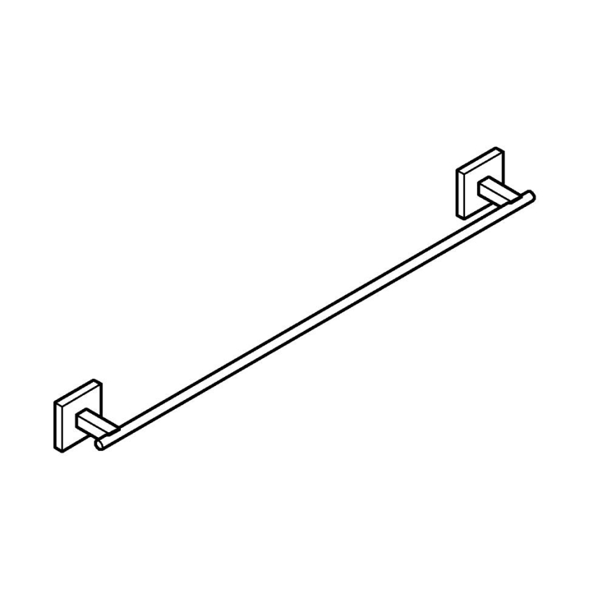 GROHE 410892430 - Porta asciugamani 600 mm nero
