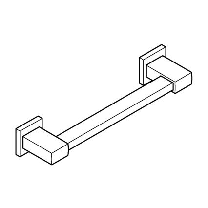 GROHE 410942430 - Maniglione per vasca START CUBE 354 mm nero