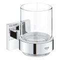 GROHE 41097000 - Bicchiere con portabicchiere, cromo lucido