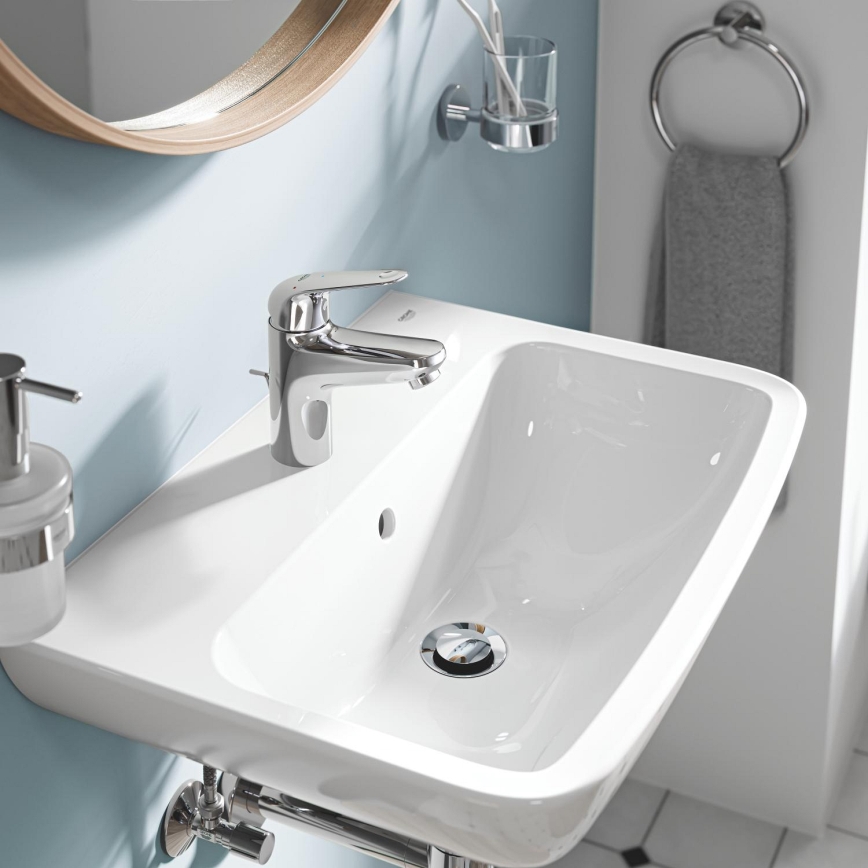 GROHE 41097000 - Bicchiere con portabicchiere, cromo lucido