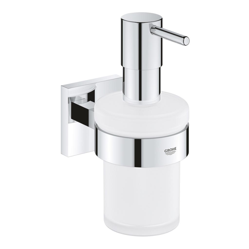 GROHE 41098000 - Dispenser per sapone liquido START CUBE 160 ml, cromo lucido