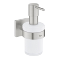 GROHE 41098DC0 - Dispenser di sapone liquido START CUBE 160 ml, in acciaio inox