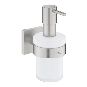GROHE 41098DC0 - Dispenser di sapone liquido START CUBE 160 ml in acciaio inox