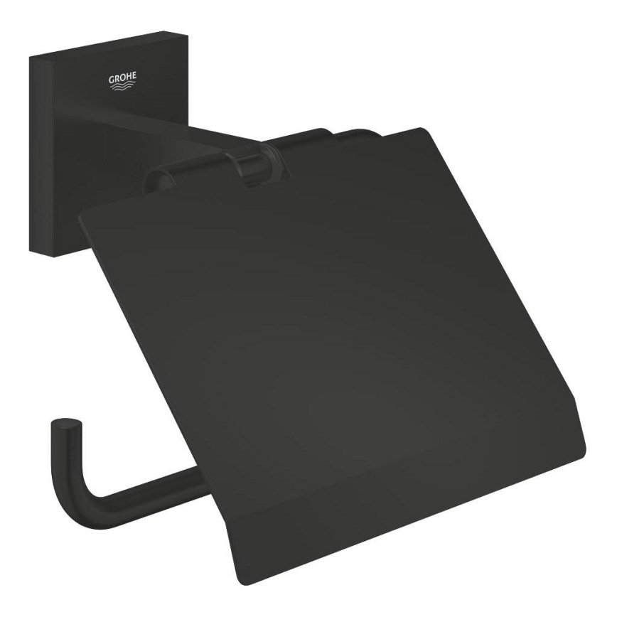 GROHE 411022430 - Porta carta igienica START CUBE nero