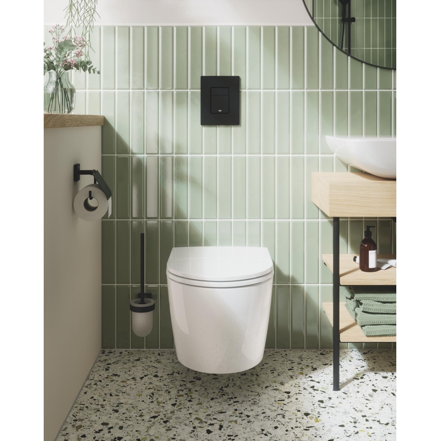 GROHE 411022430 - Porta carta igienica START CUBE nero