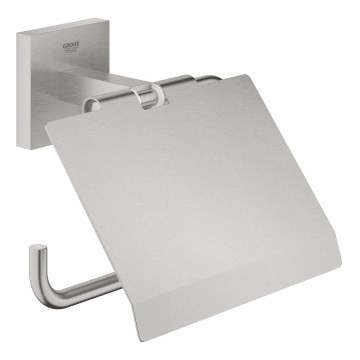 GROHE 41102DC0 - Porta carta igienica 60 x 110 x 111 in acciaio inox