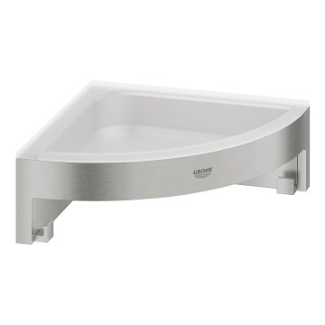 GROHE 41106DC0 - Mensola angolare per doccia START CUBE 200 x 200 x 60 mm acciaio inox
