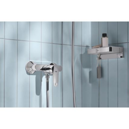 GROHE 41107000 - Mensola doccia START CUBE 20 cm in cromo lucido
