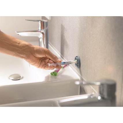 GROHE 41109000 - Mensola in vetro START CUBE 530 mm cromato lucido