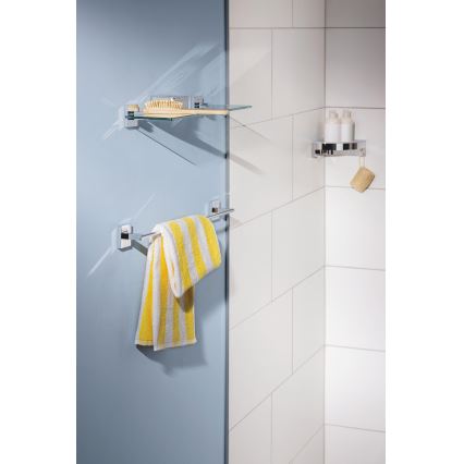 GROHE 41109000 - Mensola in vetro START CUBE 530 mm cromato lucido