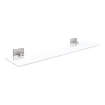 GROHE 41109DC0 - Mensola in vetro START CUBE 530 mm, acciaio inox