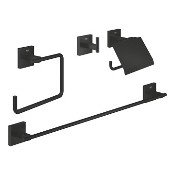 GROHE 411152430 - Set di accessori START CUBE 558 mm nero