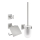 GROHE 41123DC0 - Set di accessori START CUBE in acciaio inox
