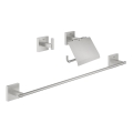 GROHE 41124DC0 - Set di accessori START CUBE 558 mm in acciaio inox