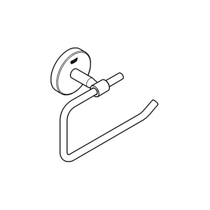 GROHE 41165000 - Porta carta igienica START COSMOPOLITAN 153 × 109 mm cromo