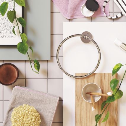 GROHE 41167000 - Porta asciugamani START COSMOPOLITAN, diametro 200 mm, cromo lucido