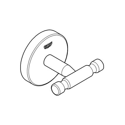 GROHE 41168000 - Gancio per accappatoio START COSMOPOLITAN cromo lucido