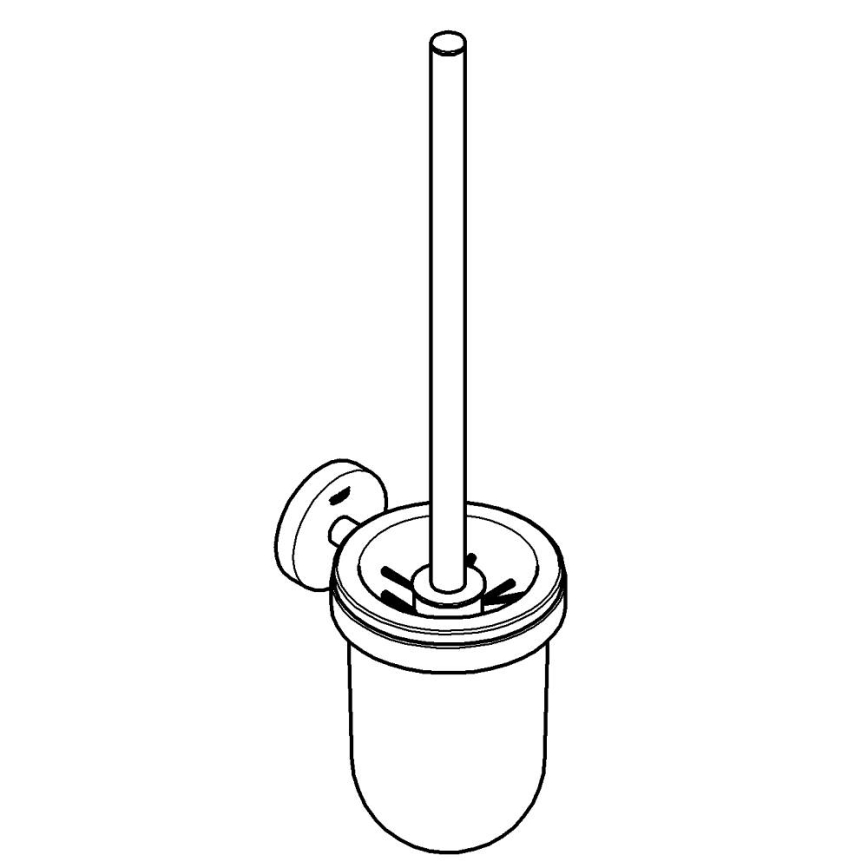 GROHE 411852430 - Kit per la pulizia del WC START 398 × 121 mm nero