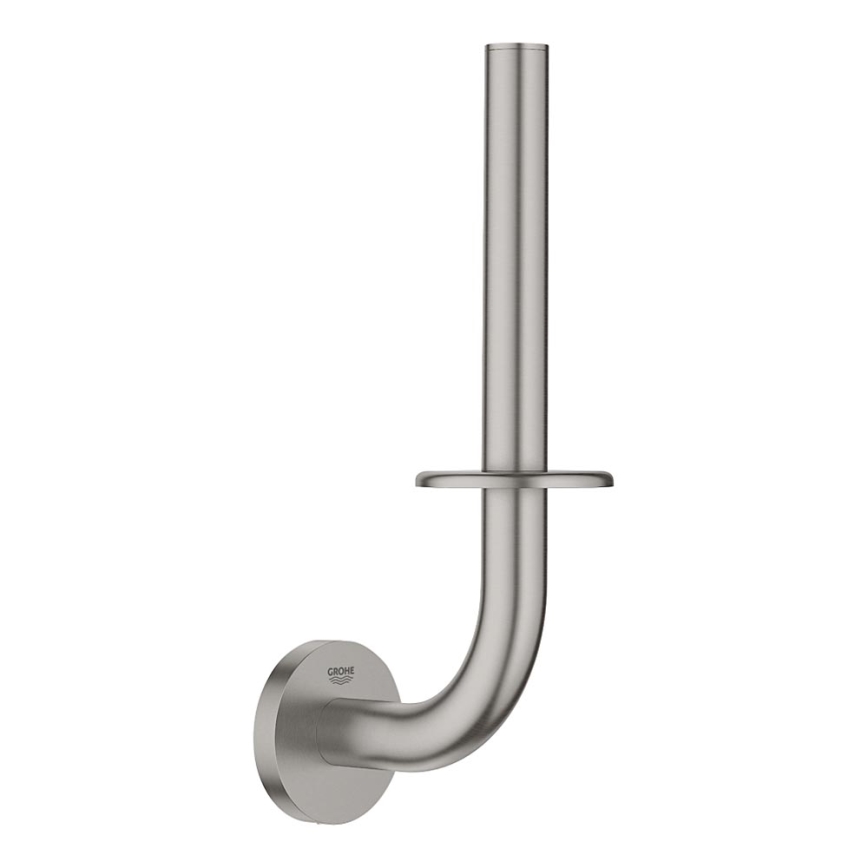 GROHE 41186DC0 - Portarotolo per carta igienica di riserva 116 x 232 mm acciaio inossidabile
