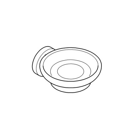 GROHE 41193DC0 - Portasapone con supporto START in acciaio inossidabile