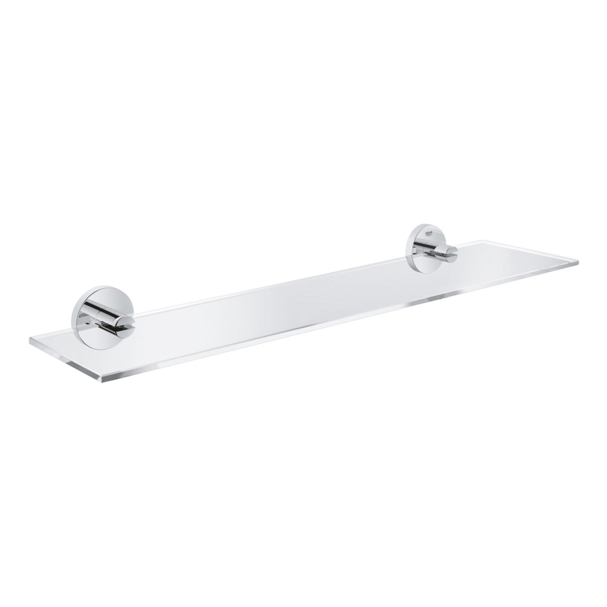 GROHE 41202000 - Mensola in vetro START 530 mm, cromata lucida