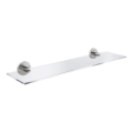 GROHE 41202DC0 - Mensola in vetro START 530 mm, acciaio inox