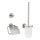 GROHE 41204DC0 - Set di accessori per WC 3-in-1 START in acciaio inox