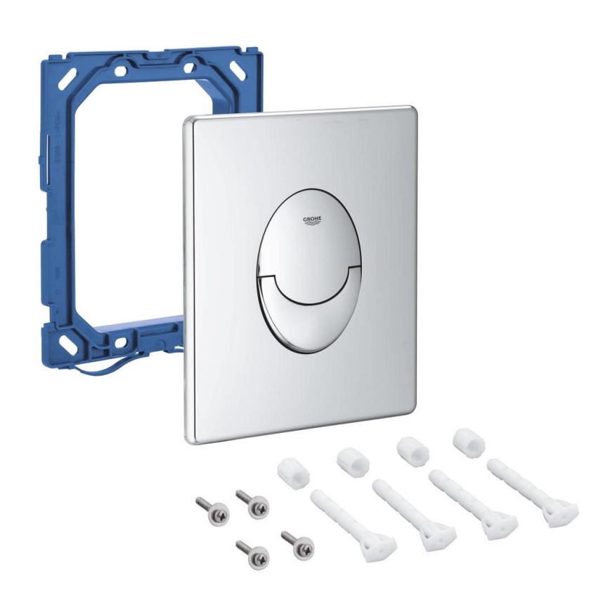GROHE 42304000 - Placca di comando SKATE AIR 156 × 197 mm cromo lucido