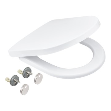 GROHE 42473000 - sedile per WC SOLIDO COMPACT bianco resistente