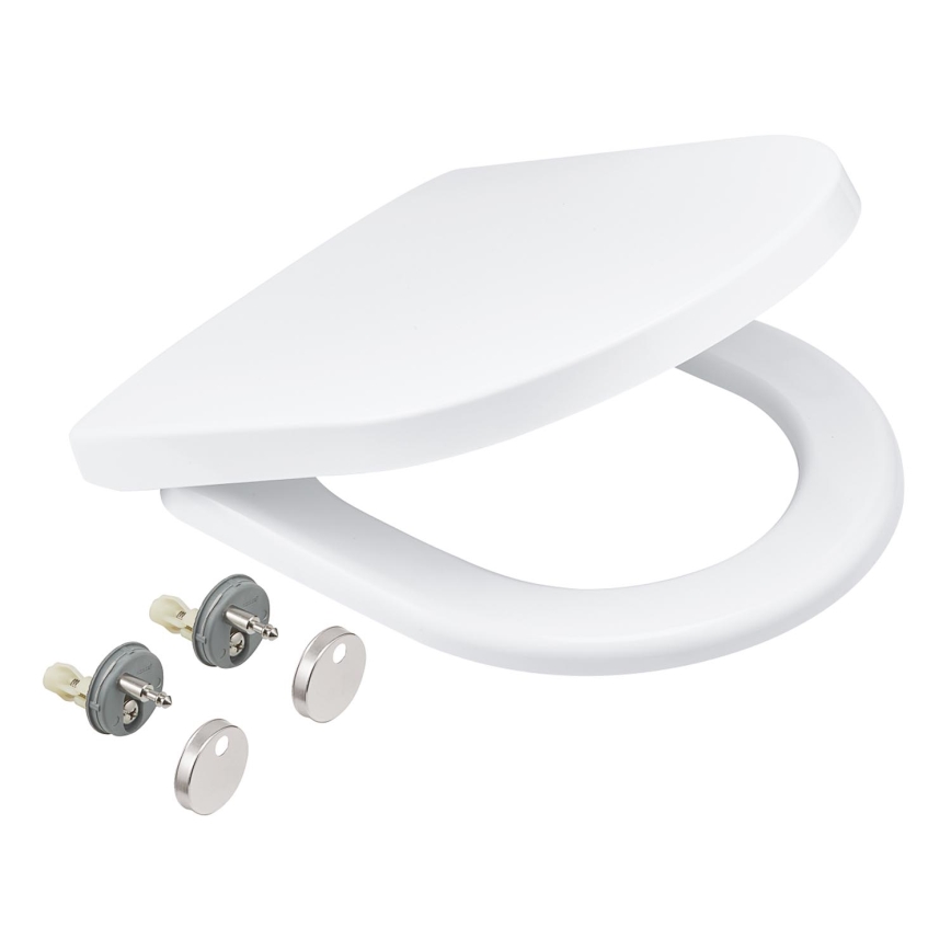 GROHE 42473000 - sedile per WC SOLIDO COMPACT bianco resistente