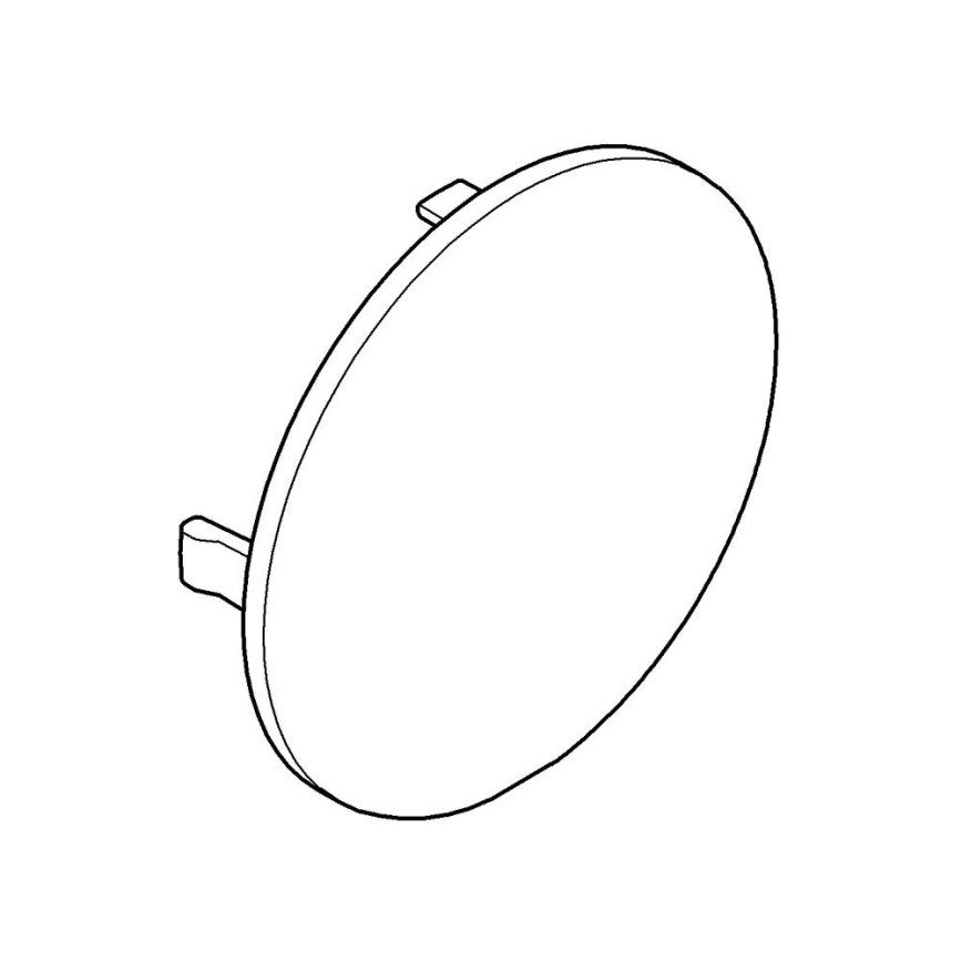 GROHE 4788300M - Copertura GROHTHERM 2000 cromo lucido