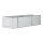 GROHE 48180000 - Supporto di scorrimento EUPHORIA CUBE 15 × 30 mm, cromo lucido
