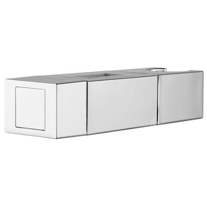 GROHE 48180000 - Supporto di scorrimento EUPHORIA CUBE 15 × 30 mm, cromo lucido