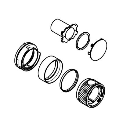 GROHE 49029000 - Maniglia GROHTHERM SMARTCONTROL, finitura cromo lucido