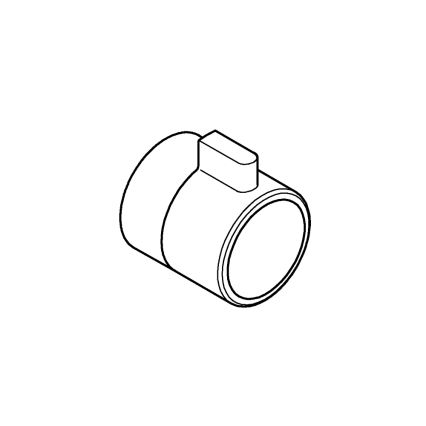 GROHE 49081000 - Coperchio GROHTHERM cromo lucido