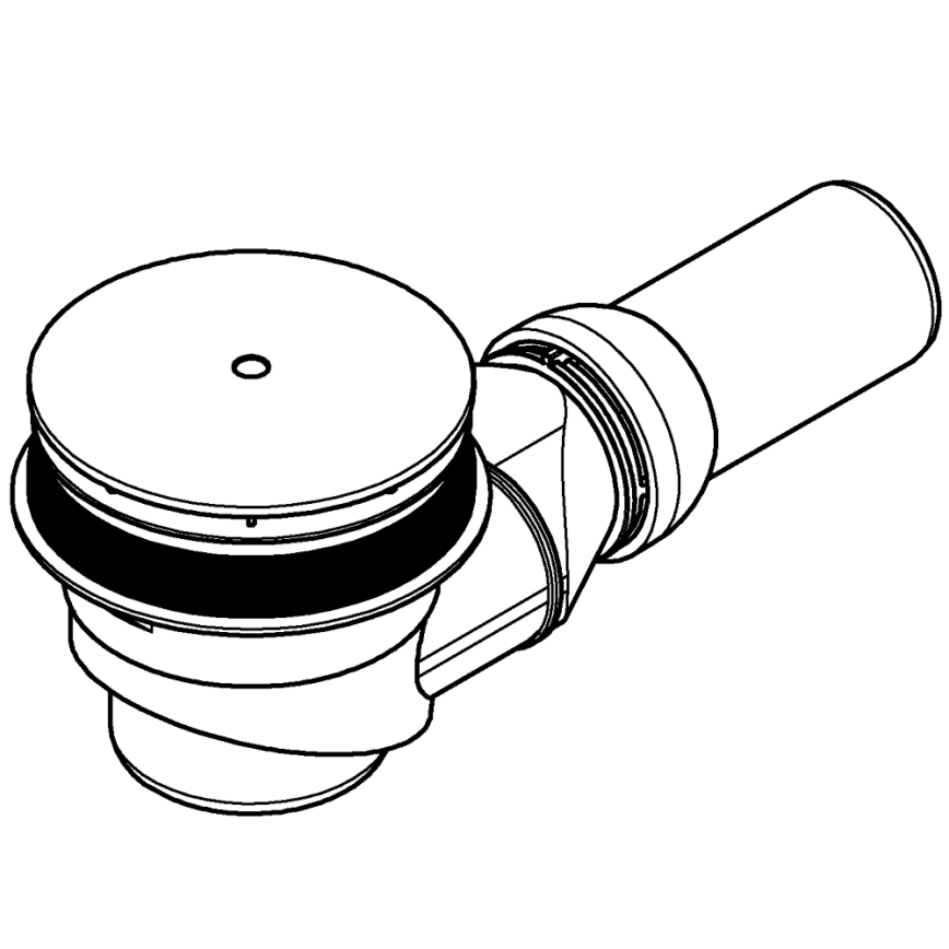 GROHE 49534000 - Set di scarico per piatti doccia universali O 112 mm cromato